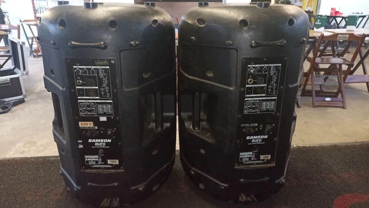 Caixas Ativas Samson D415 - Foto 2