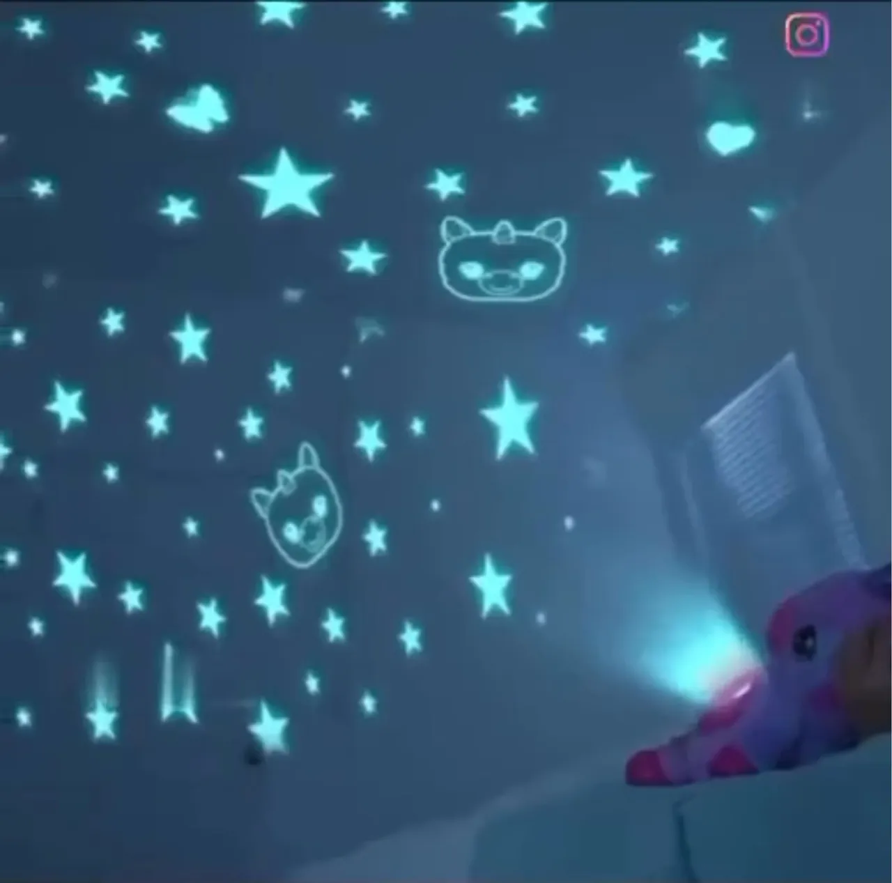 Ursos com projetor de imagens Infantis - hora do sono