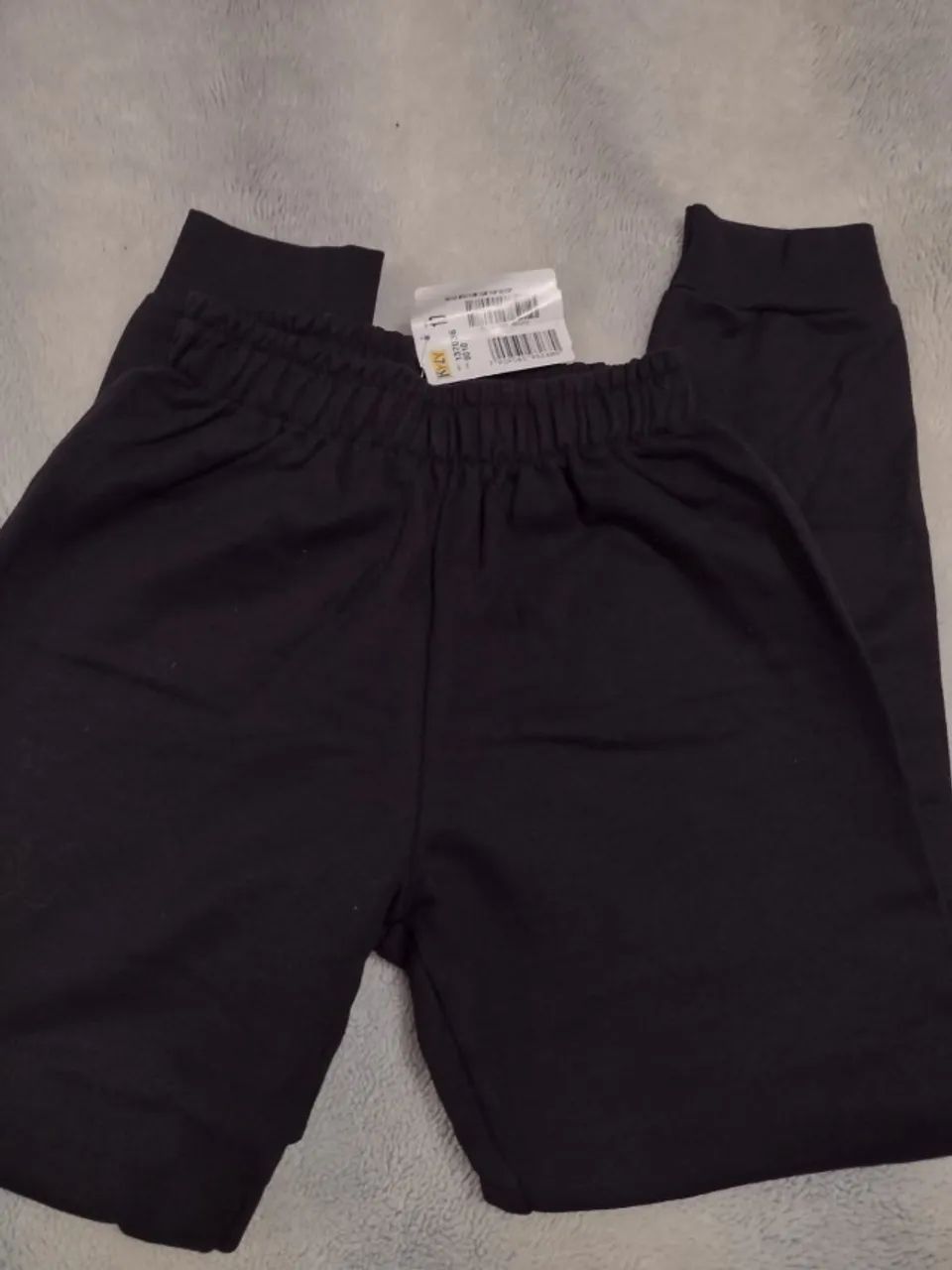 calça moletom peluciado, Elian tamanho 08 - Foto 2