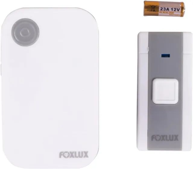 CAMPAINHA DIGITAL SEM FIO BIVOLT BRANCA FX CAD 3 - FOXLUX - Foto 4
