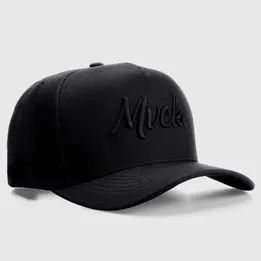 Boné Bordado Original Brand All Black MVCK