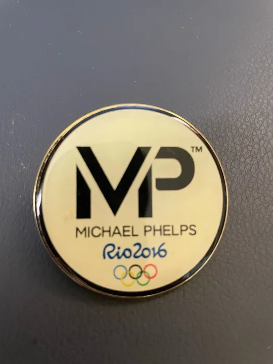 Pin exclusivo do Michael Phelps para Rio 2016