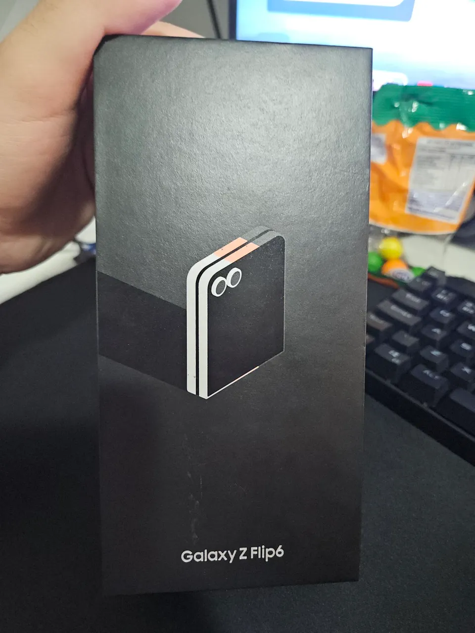 Galaxy Z Flip 6 512GB - Preto<br>