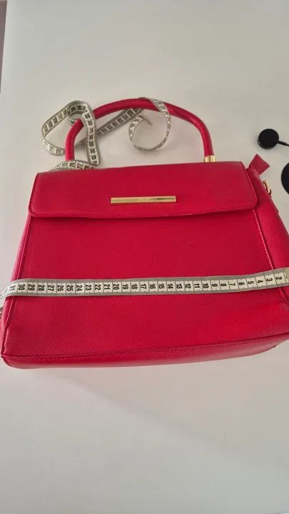 Bolsa Santa Lolla vermelha - Foto 3