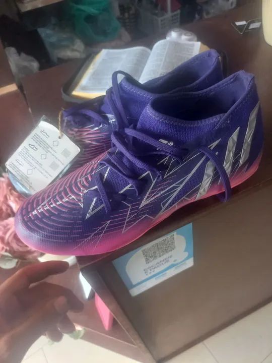 Chuteira predator edição  champions  league  - Foto 2