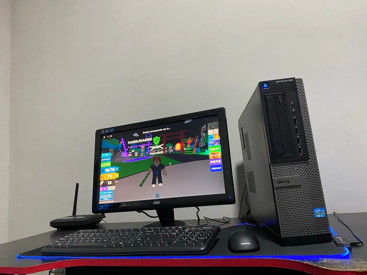 Pc Gamer Completo / i7-2600 / 8GB / GeForce 210 / SSD+HD / Monitor 20 - Foto 2