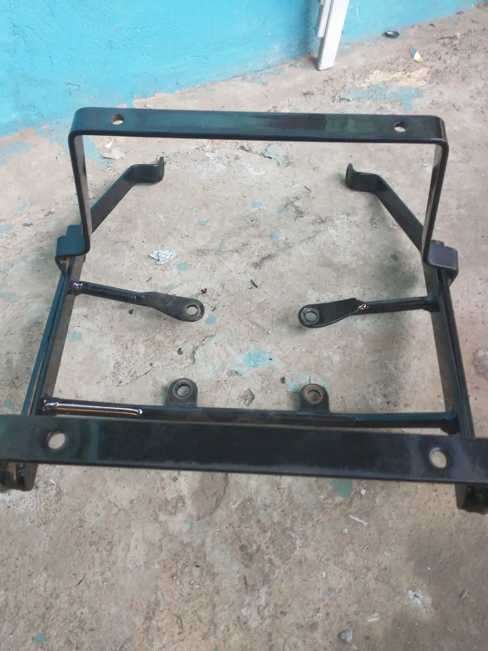 Suporte de baú para moto