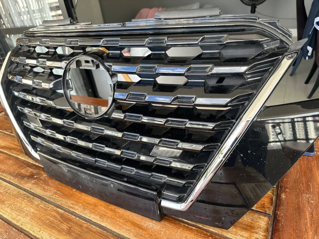Grade Dianteira Automotiva - Nissan Kicks 2021/2022/2023 - Foto 2