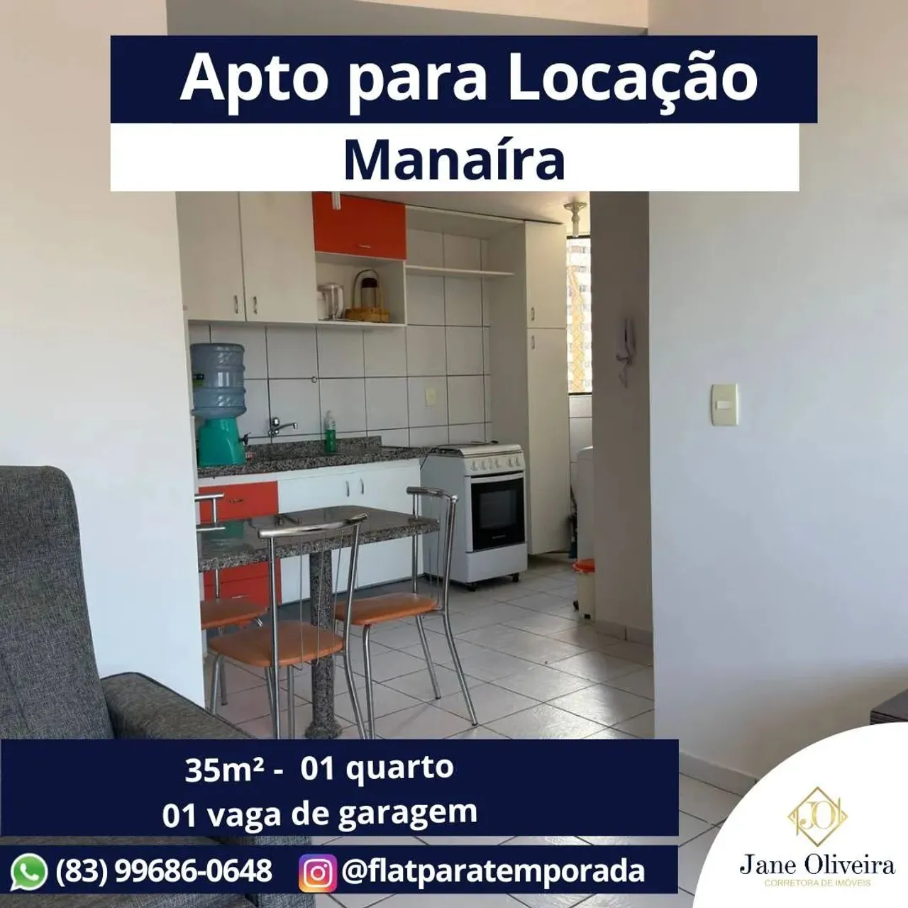 Apartamento para locação em Manaíra João Pessoa PB