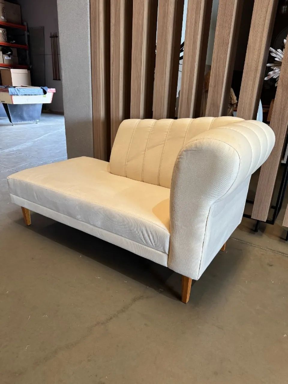 Sofá Divã Suede - Foto 5