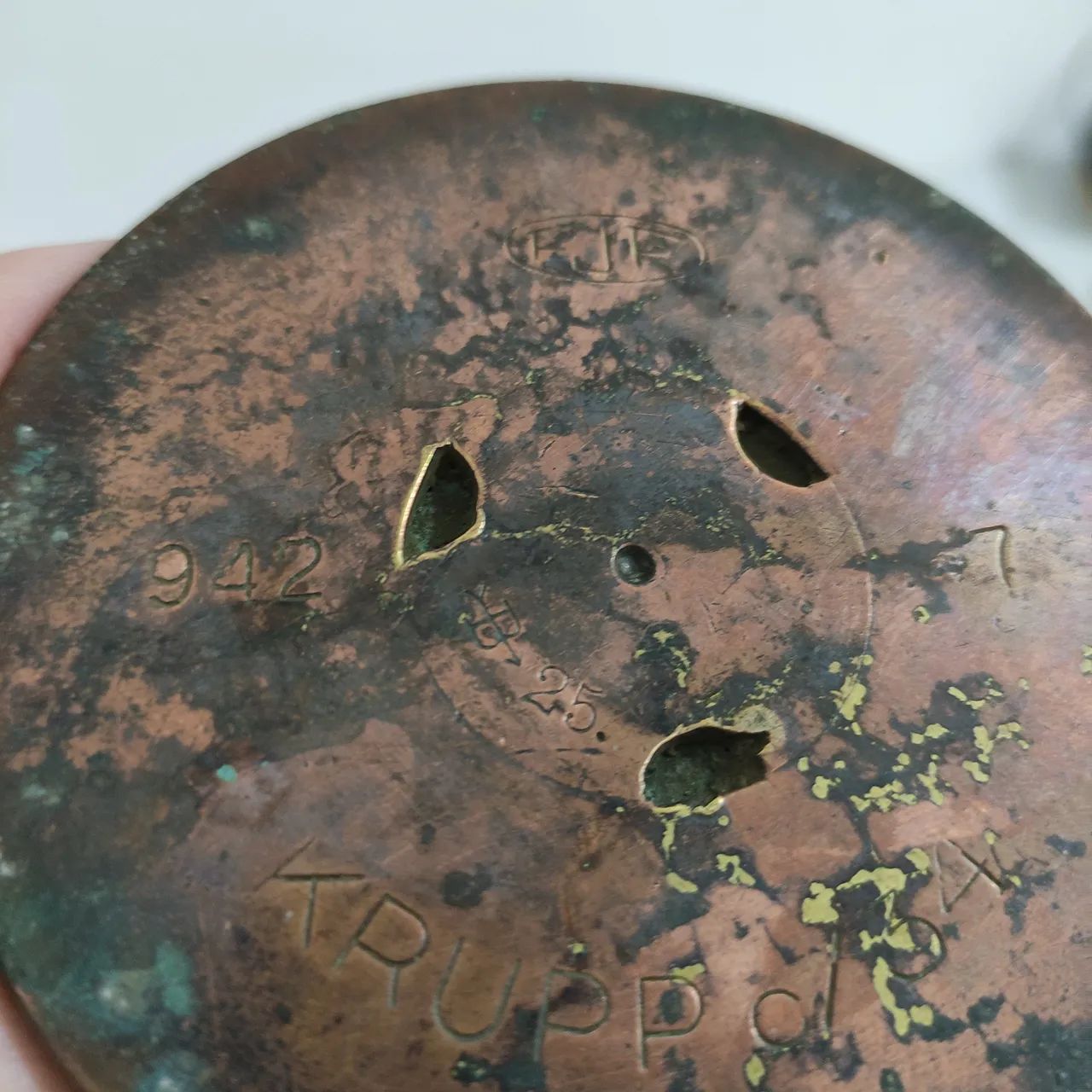 Invólucro Antigo - 1942 Marca Krupp - Foto 3