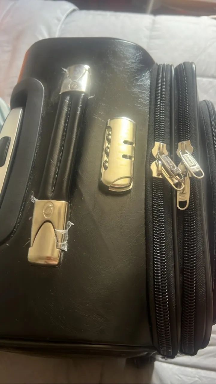 Mala Euromax tipo Couro Alto padrão 10kg NOVA - Foto 4