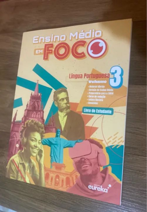 Livro Ensino Médio Em Foco - Língua Portuguesa - Vol. 3 - Foto 4