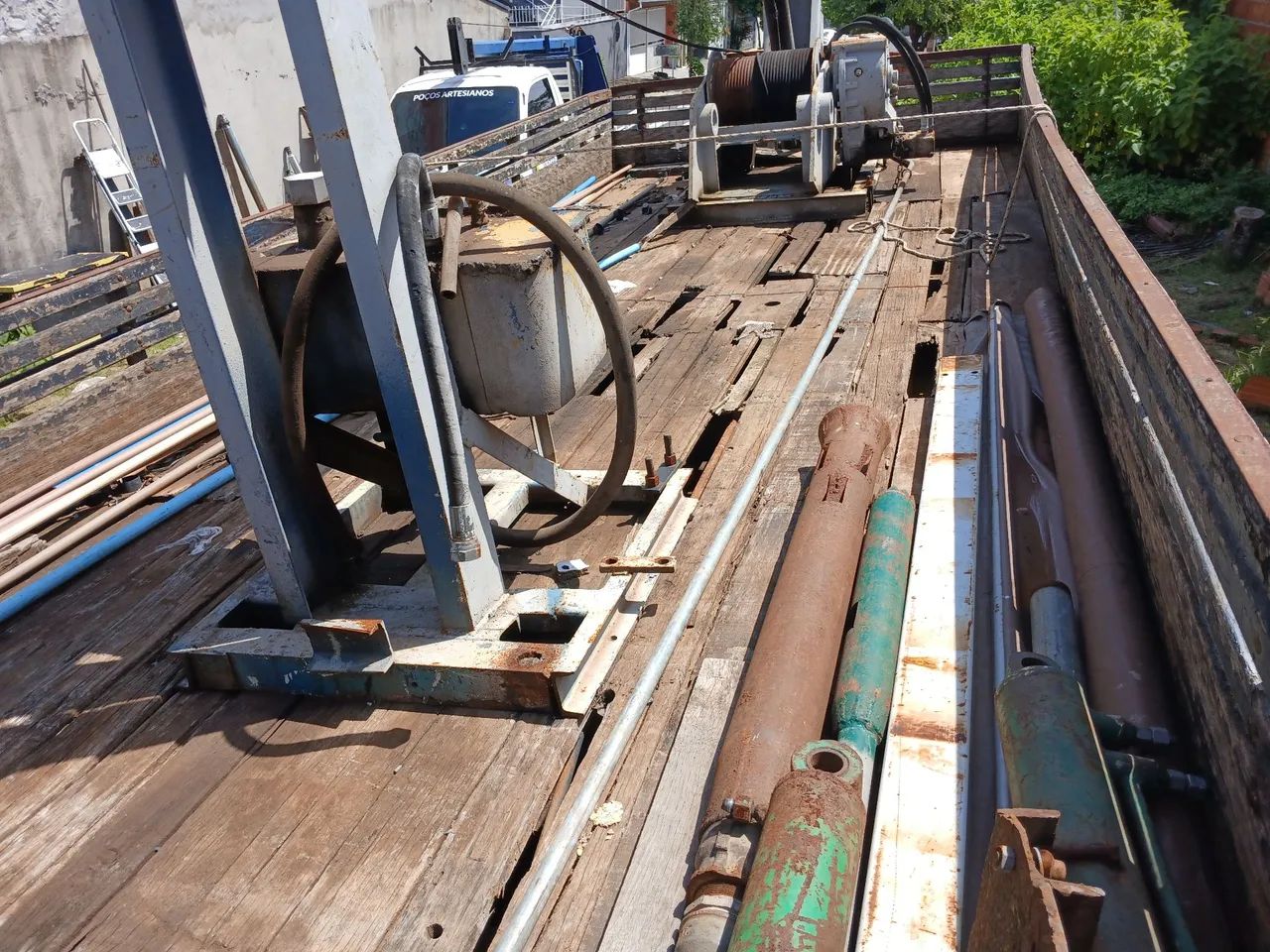 Caminhão Mercedes Benz 1113 - 1965-  Azul - Conservado - Foto 8