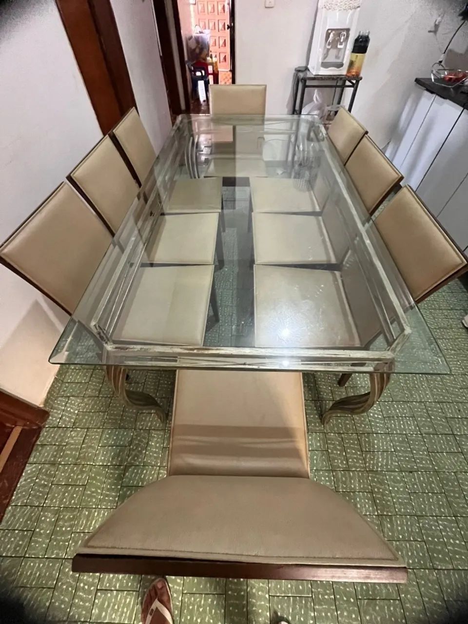 Mesa de jantar em madeira - Foto 3