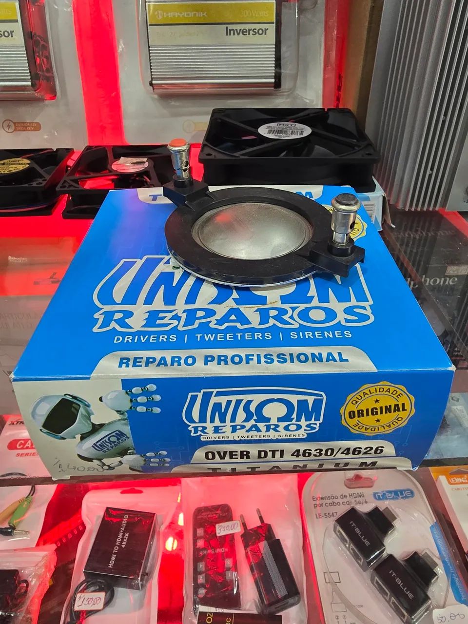 Reparo  Drivers Titanium Oversound dti 4630/4626