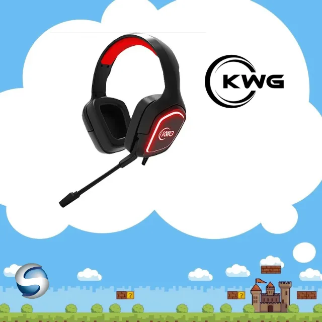 headset gamer KWG multi-color taurus E1