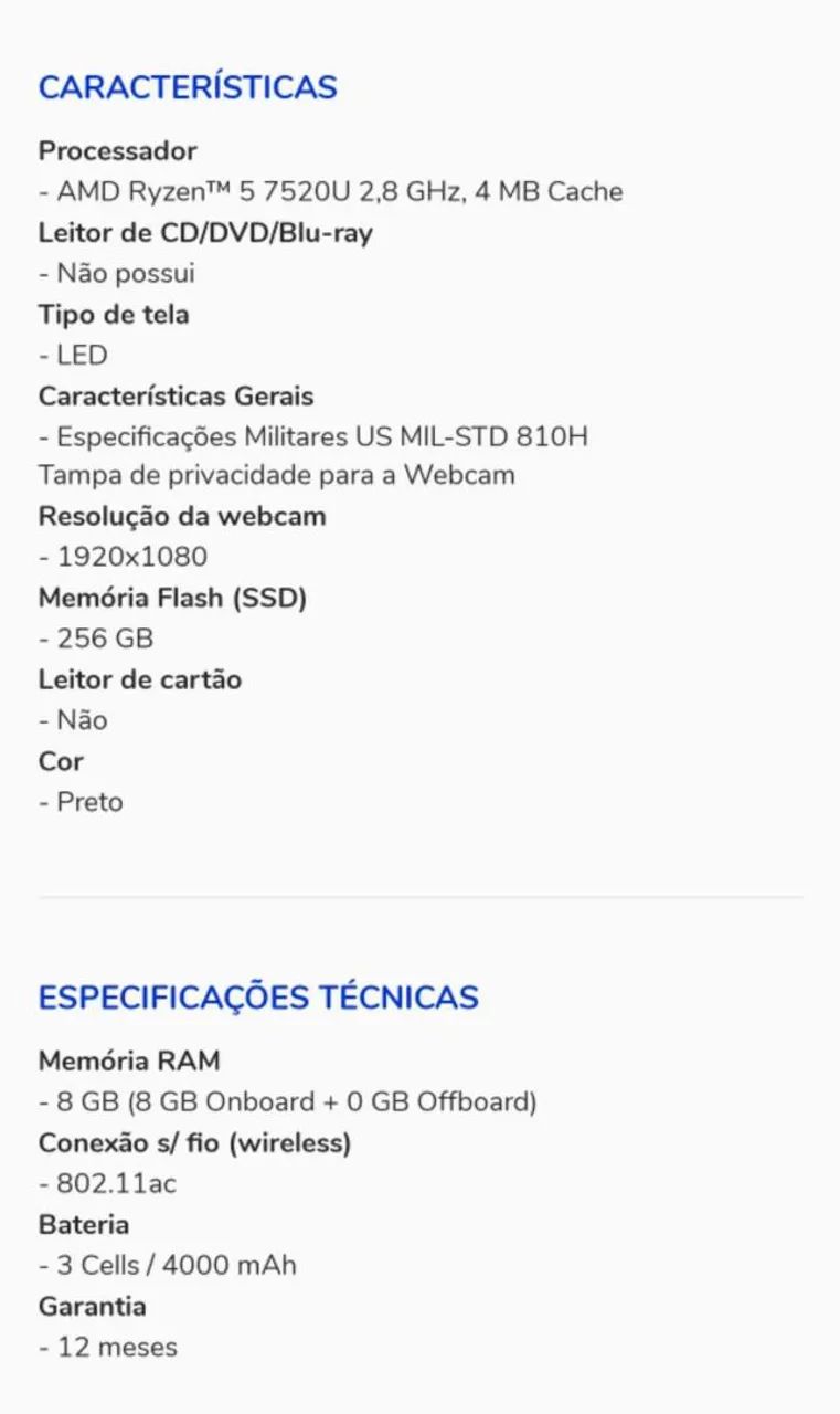 Notebook Asus vivobook 15  - Foto 4