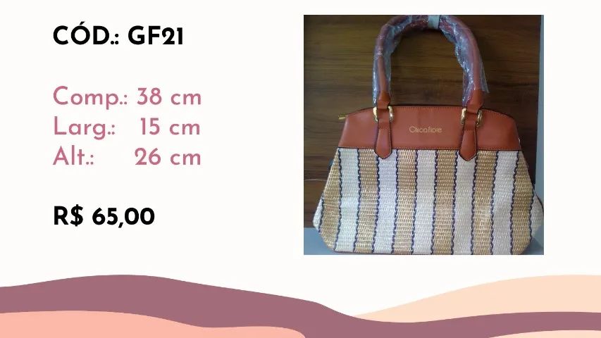 Bolsas grandes - frete grátis Grande Aracaju - Foto 6