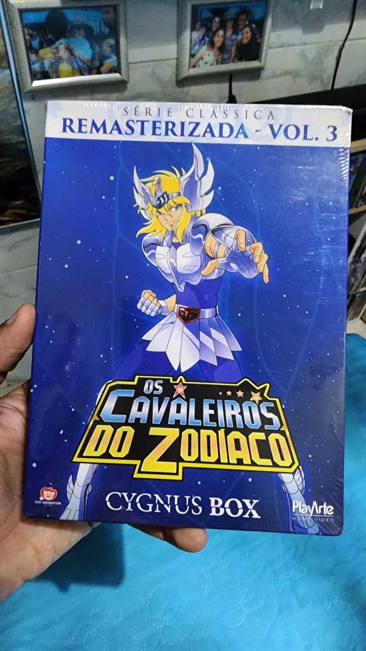 Cavaleiros do Zodíaco | Saint Seiya DVD box JP | Fenix - Hobbies e