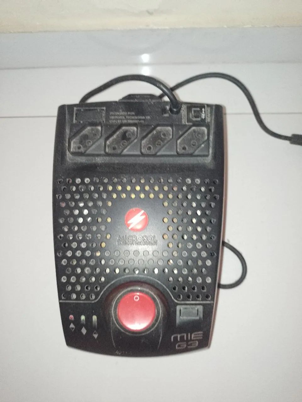 Estabilizador de energia Microsol MIE 63 