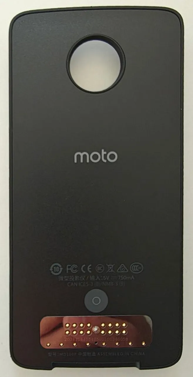 CELULAR MOTO Z PLAY + MOTO SNAP PROJETOR + CAPA + PELÍCULA