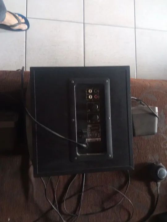 Caixa de Som Trusti 2.1 - Ótima Qualidade! Amplificada 40w rms - Foto 3