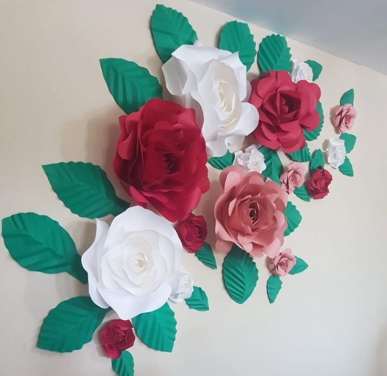 Flores de Papel para Decoração - Foto 2