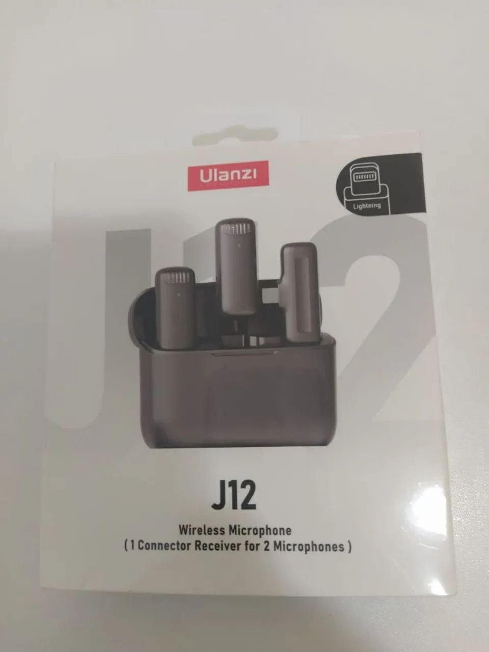 Microfone Sem Fio Ulanzi J12 para iPhone - Foto 2