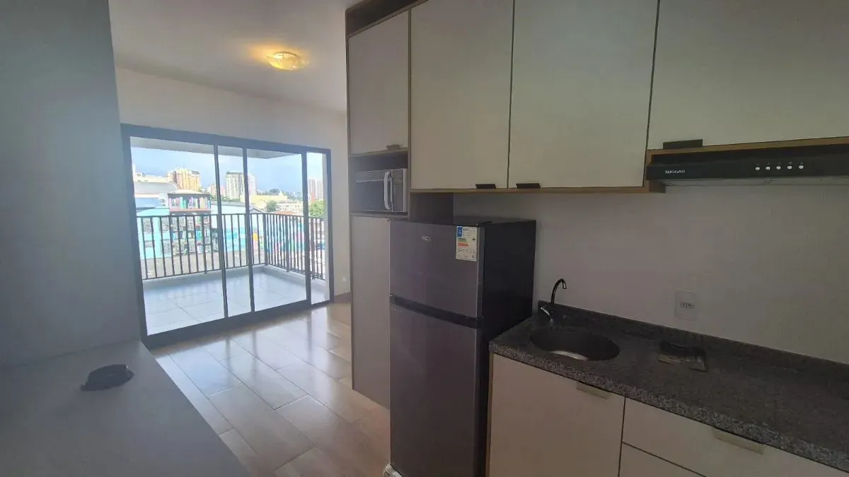 Studio para locação com 1 quarto, sendo 1 suíte, 29m²