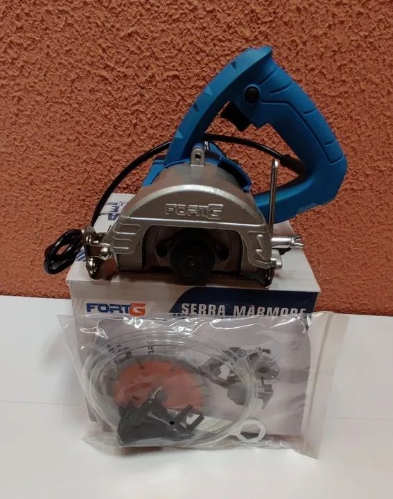 Serra Mármore 1300w 4.3/8 220v Com Kit De Refrigeração - Foto 4