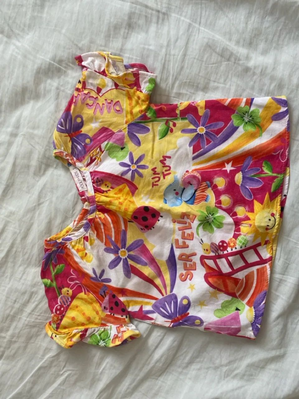 Blusa Infantil Colorida e Divertida