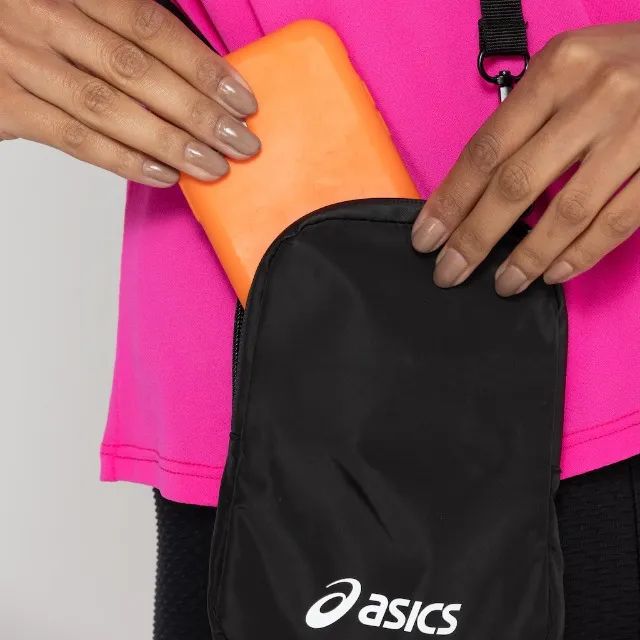 Shoulder Bag Asics Crossbody Cor Preto - Foto 3