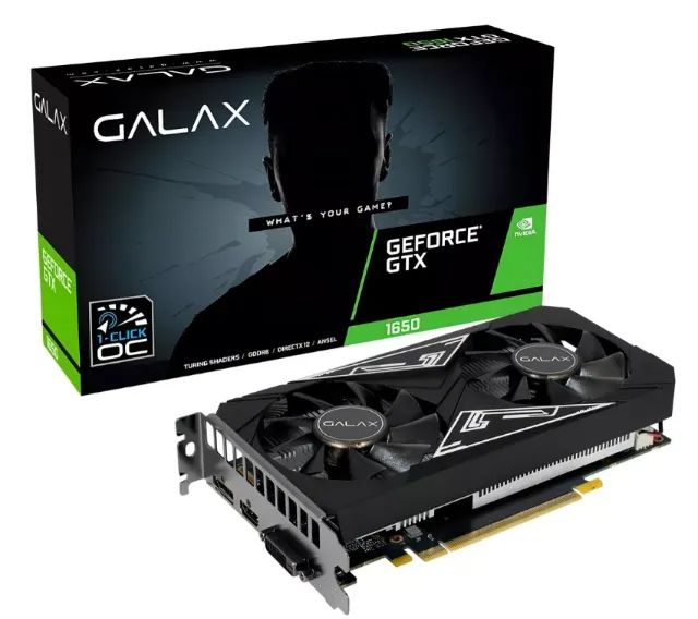Placa de Vídeo Galax, GeForce, GTX 1650 EX PLUS, 4GB - Foto 2