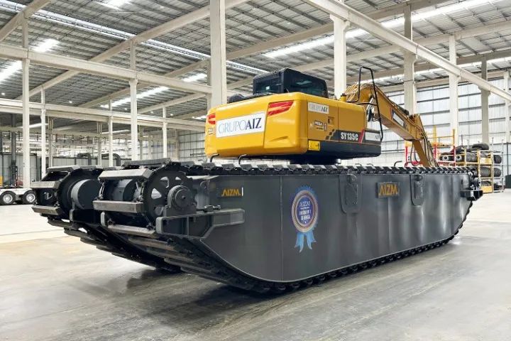 Escavadeira Anfíbia 25ton AIZM