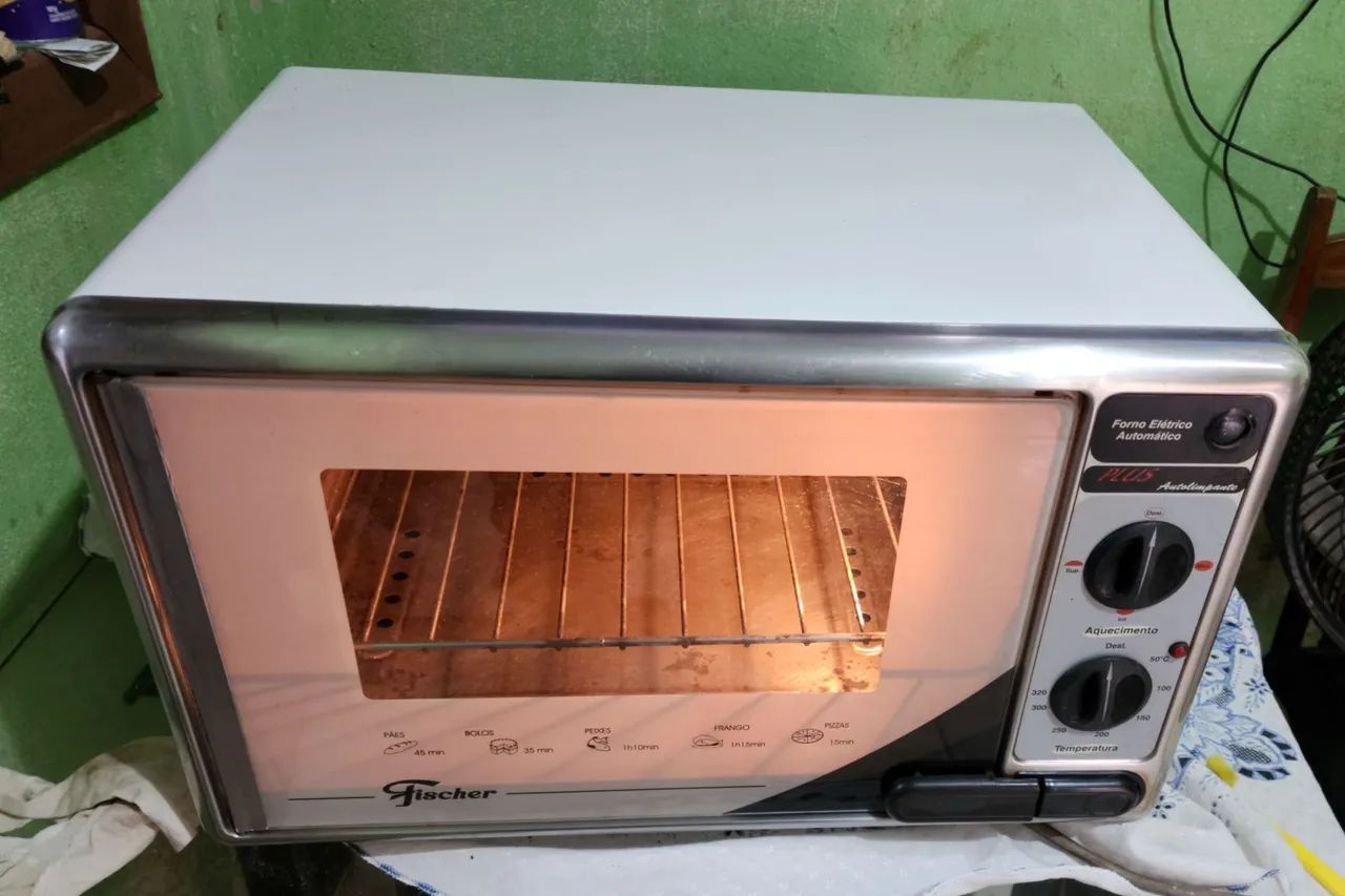 Forno elétrico fischer 44Litros 220volts funcionando perfeitamente e em bom estado  - Foto 2