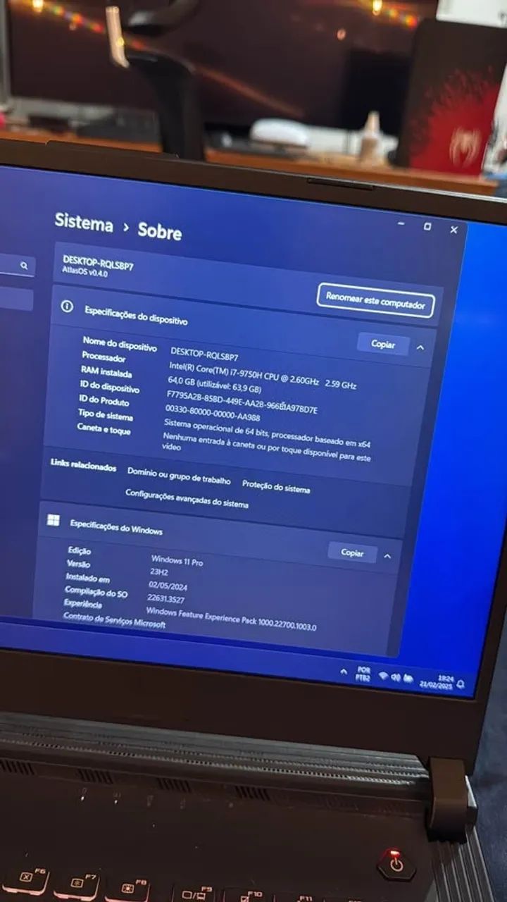 Notebook Gamer Rog Strix - Foto 5