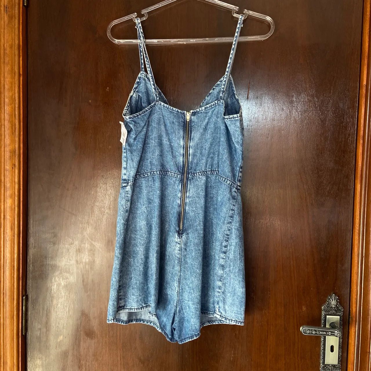 Na Etiqueta Macaquinho Jeans - Foto 4