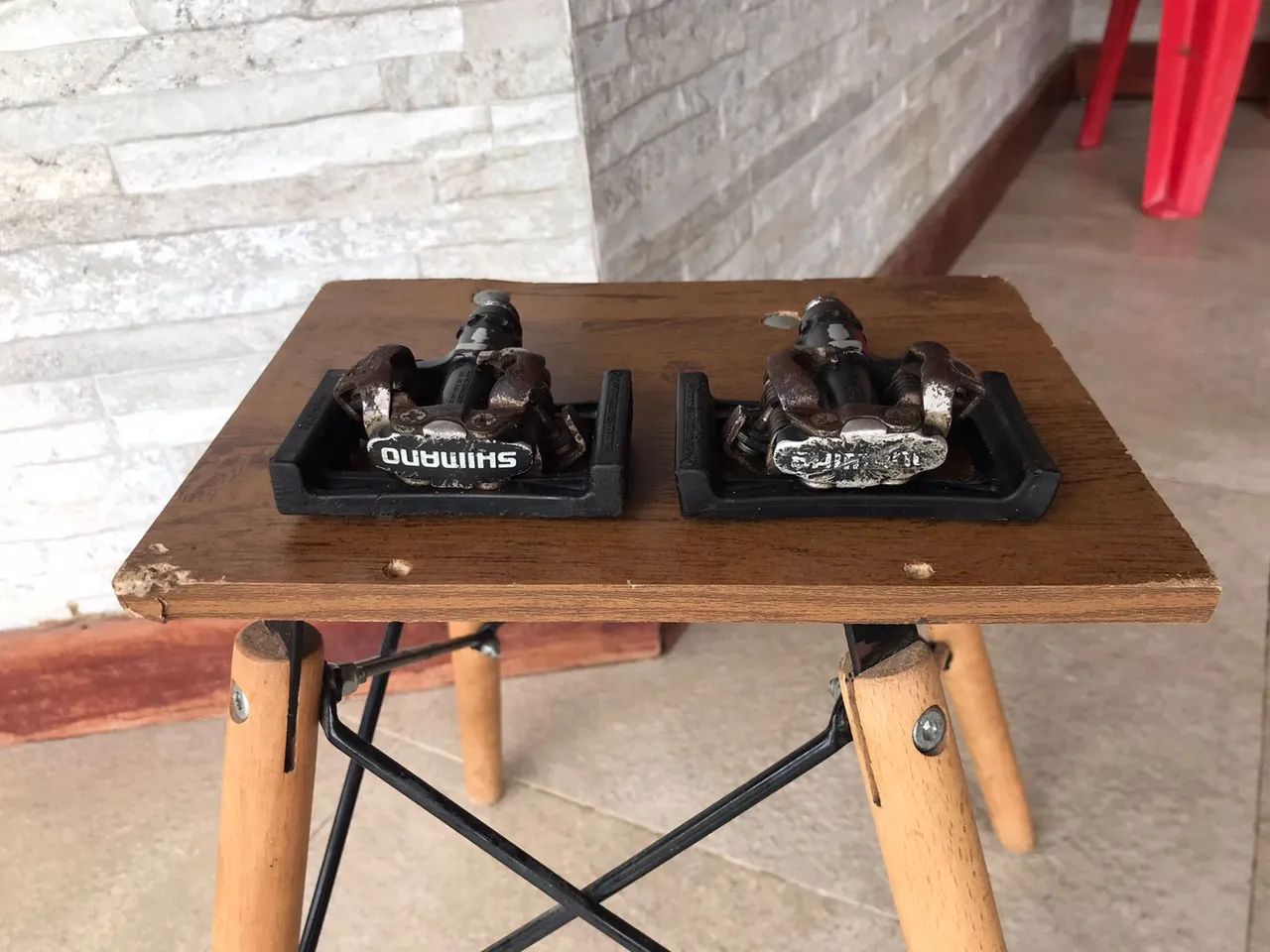 Pedal Shimano PD M 520  Clip Mtb 