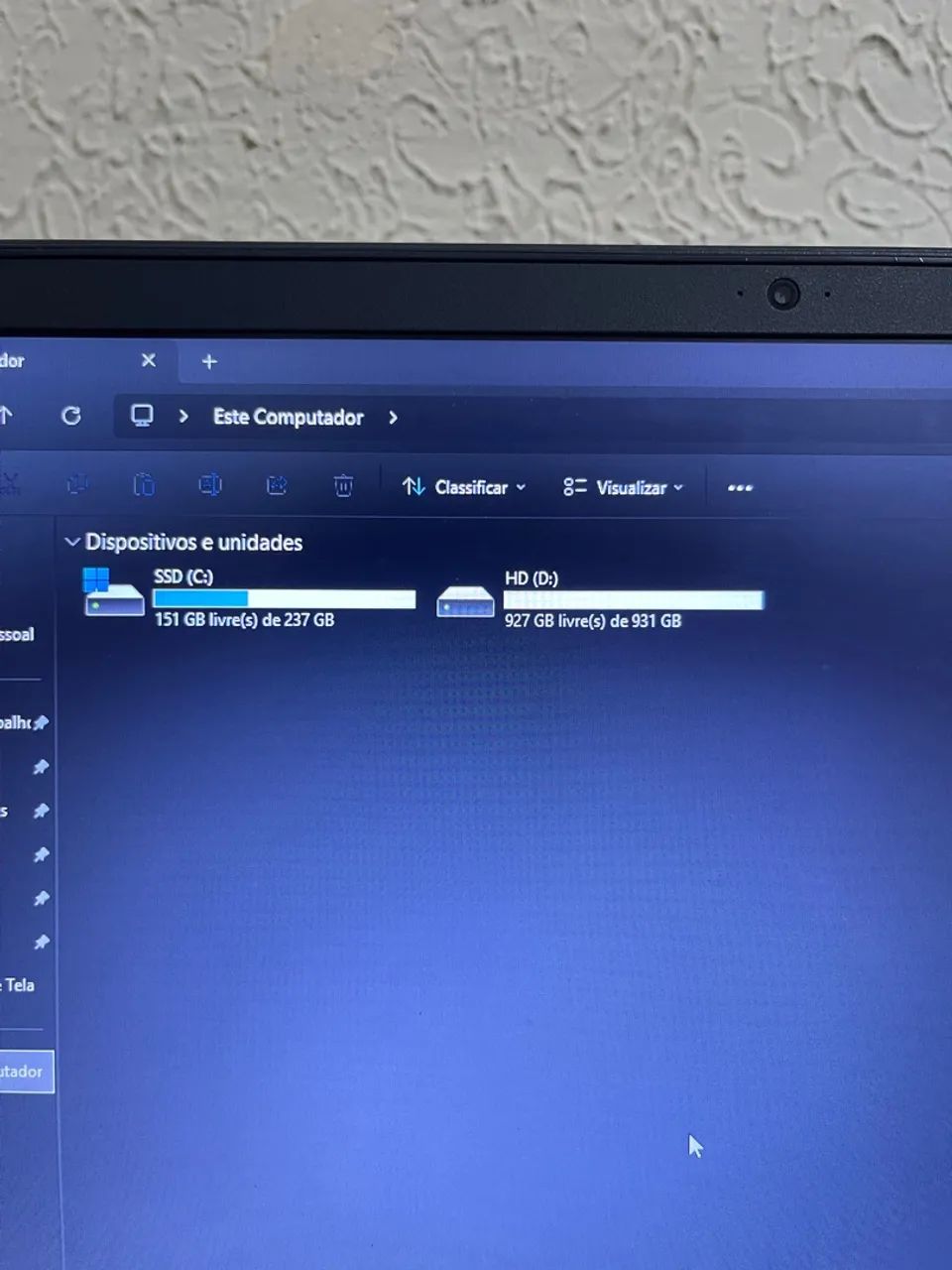 Notebook Samsung 2021 i5 (8ªg) 8gb RAM SSD 240gb + HD 1TB - Foto 3