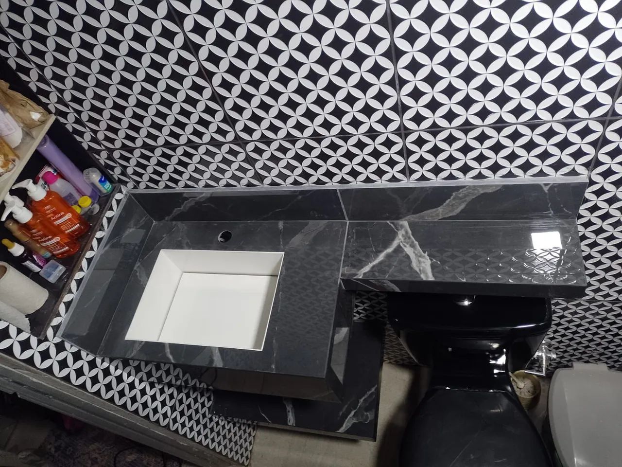 Pia com extensão de braço 100×35