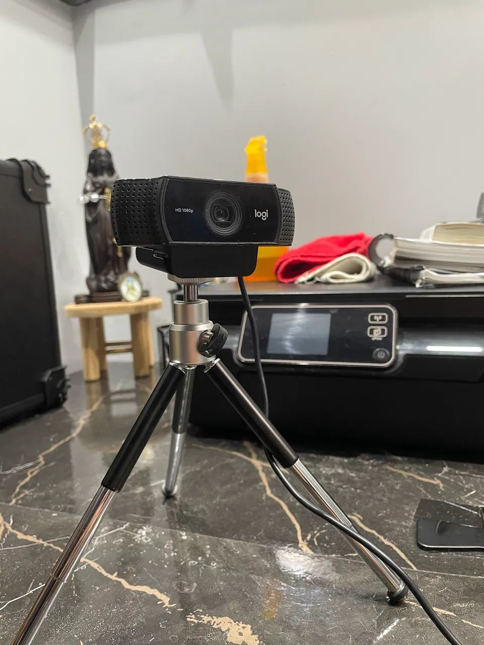Webcam Full HD Logitech C922 Pro Stream Com Microfone Embutido  - Foto 4
