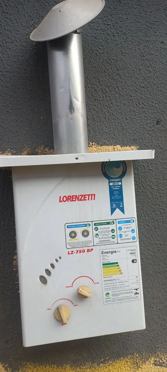 Aquecedor de água a gás Lorenzetti LZ-750 BP - Foto 2