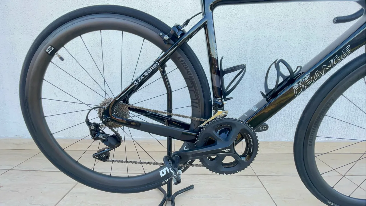 Bicicleta Black Orange Uranium