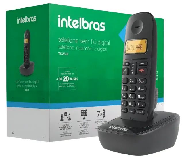 Telefone sem fio TS2510 Intelbras - Foto 2