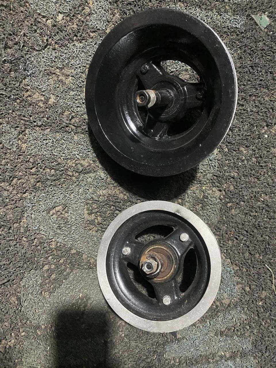 Par de rodos de alumínio para walkmachine  - Foto 3