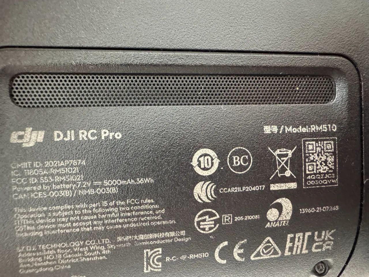 Controle Dji Rc Pro Para Dji Mavic 3 Dji Air 2s Original (usado) - Foto 6