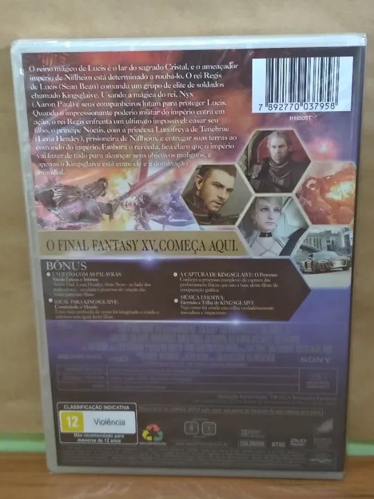 Kingsglaive: Final Fantasy XV - DVD (Lacrado) - Foto 2