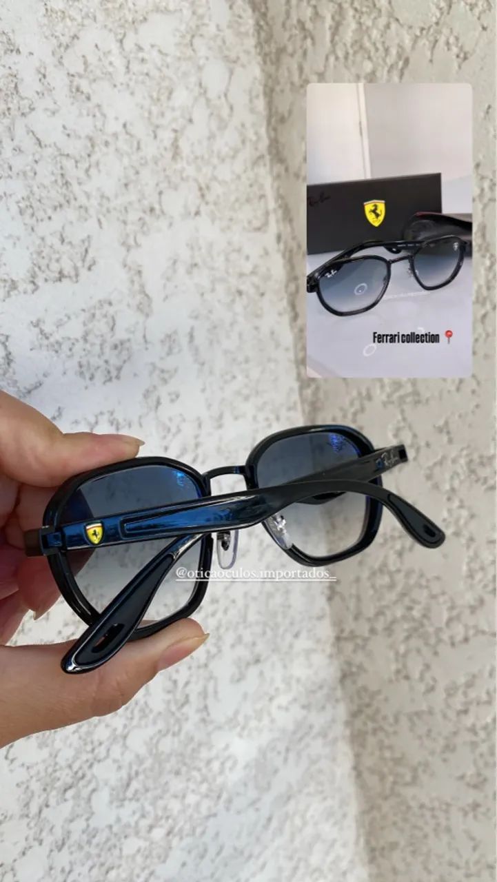 Óculos de Sol Ferrari Collection RayBan  - Foto 4