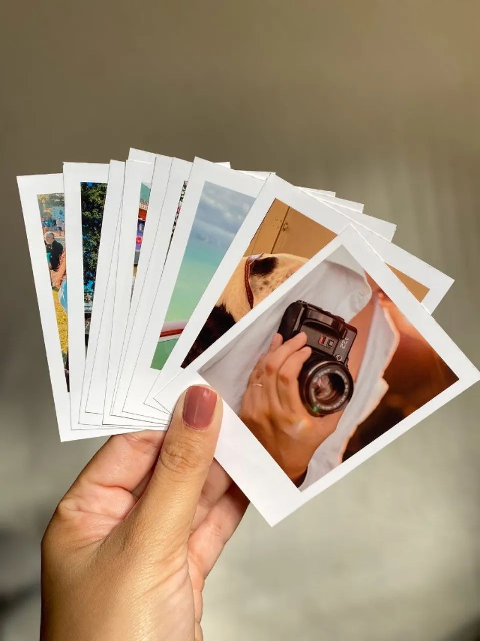 fotos polaroid 7x9cm com e sem legenda  - Foto 3
